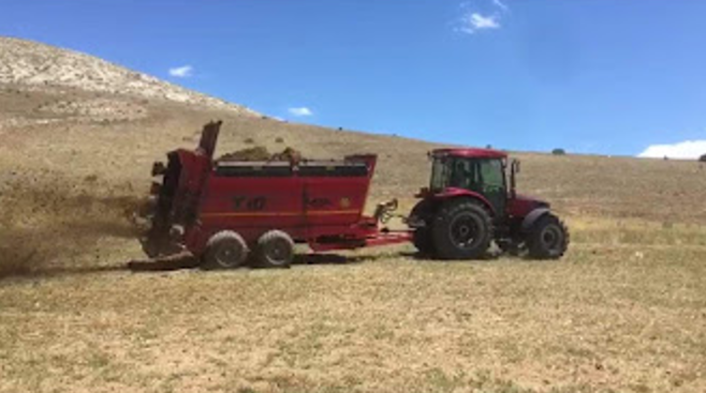 Traktör ve Katı Gübre Dağıtım Römorku Alımı